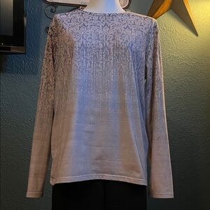 Long Sleeve Gradient Top
